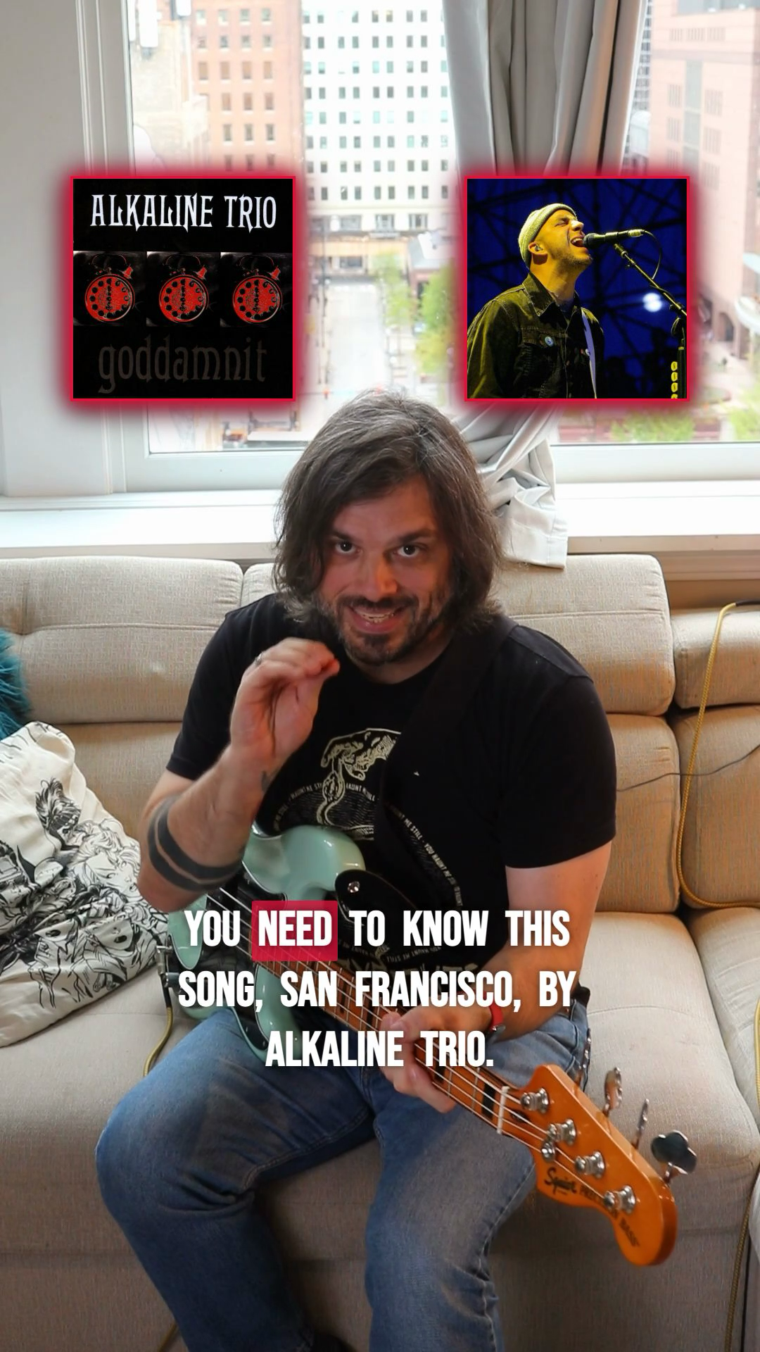 You Need To Know This Song - San Francisco by Alkaline Trio thumbnail